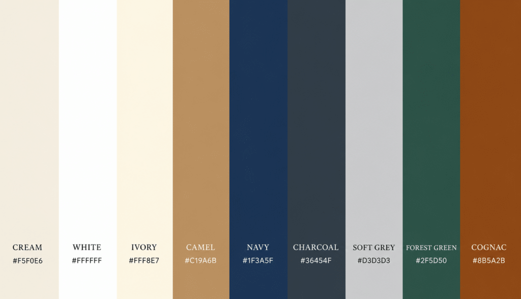 color palette old money style