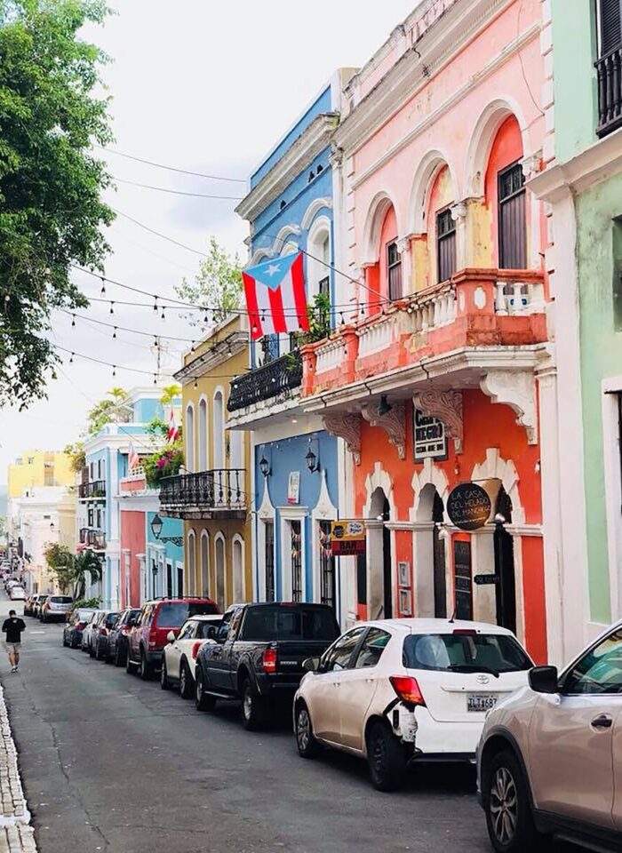 cars parked at one side of street